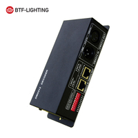 Meilleure qualité DC12-24V 4 CMOS vidange-ouvert sortie anode commune décodeur de bande de rvb led contrôleur dmx