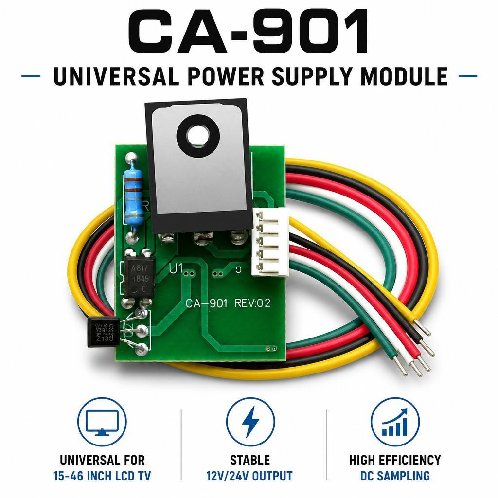 CA-901 <strong>TV</strong> Switching Power Supply <strong>Module</strong> with LCD DC Sampling SSH7N90 <strong>TV</strong> ICs Power <strong>Module</strong>