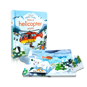 Pubblicazione di Libri per Bambini Personalizzati con Copertina Rigida, Libri Pop-up, Flip e Lift, Libri 3D in Inglese per Neonati, Stampa su <span class=keywords><strong>Cartone</strong></span> - Product Image 1