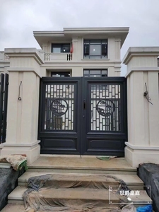 Diseño de cerca y puertas de aluminio de automatización de puerta batiente deslizante de alta calidad para casa 1 accesorio de comprador - Product Image 4