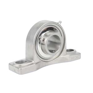Support de blocage en acier inoxydable SUCP204 pour lignes de transformation de la viande et d'abattage de la volaille - Product Image 1