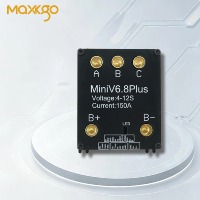 MAXKGO MINI FSESC6.8 Plus VESC6 ESC 4-12S 150A FOC BLDC Contrôleur de moteur programmable CAN UART pour E-Skateboard E-Bike