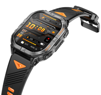 K72 Smartwatch AMOLED-Bildschirm Auto-Tracking Sport Dual-Band GPS 3ATM Wasserdicht Gesundheitsmonitor Smartwatch OEM