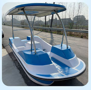 Bote a Pedal con Diseño <span class=keywords><strong>de</strong></span> Pato, Material <span class=keywords><strong>de</strong></span> Fibra <span class=keywords><strong>de</strong></span> Vidrio FRP, para 4 Personas, Ligero, Estable, Ecológico, Eléctrico, Recreativo, <span class=keywords><strong>Venta</strong></span> <span class=keywords><strong>de</strong></span> Fábrica - Product Image 2