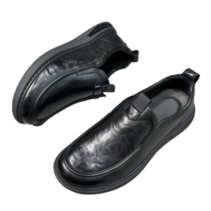 Zapatos Formales de Cuero de Diseño de Lujo, Estilo Británico, Suela Suave, Zapatos de Conducir para <span class=keywords><strong>Hombre</strong></span>, Primavera-Otoño 2026, Nuevos y Genuinos - Product Image 5