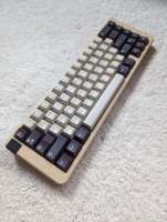 Gamming Keyboard Kustom Cermin Baja Tahan Karat PVD Tembaga Aluminium Cnc Ruang Mekanik 65
