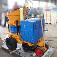 Compresseur d'air de station hydroélectrique pour béton une machine de béton projeté de plâtre de ciment