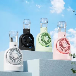 Nouveau ventilateur pulvérisateur F6, ventilateurs portables à main pour étudiants, enfants, extérieur, maison, bureau, mini ventilateur, ventilateur à main avec humidification par pulvérisation, été - Product Image 3