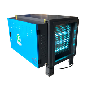 Unité écologique nettoyage de la fumée d'huile ESP et éliminateur d'odeurs UV, précipitateur électrostatique - Product Image 1
