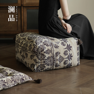 MISSLAPIN Foot Stools Ottoman Foot Stools Small Foot Stool for Living Room <strong>Pouf</strong> - Product Image 1