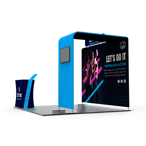 10x10ft Stand d'exposition Dsiplays Expo Easy up Stand en tissu 3x3 Stand d'exposition pour la foire - Product Image 6