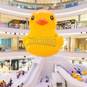 Zhenmei Tùy chỉnh cao su màu vàng vịt <span class=keywords><strong>Inflatable</strong></span> bóng khổng lồ Quảng Cáo Để bán - Product Image 1