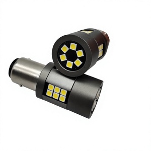 Nouvelles ampoules LED Canbus sans erreur 1156/1157 BAY15D/BAU15S 3030 21SMD Clignotant Feu de recul Feu stop Rouge - Product Image 4