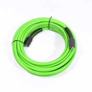 Lavadora eléctrica de alta presión para el hogar <span class=keywords><strong>Amazon</strong></span> Green Field, 4000psi, drenaje de agua suave, PVC, resistente al desgaste, lavadora de coche, verde pequeño - Product Image 1