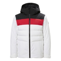 Veste de ski rembourrée imperméable super chaude à capuche coupe-vent pour homme personnalisée pour l'hiver