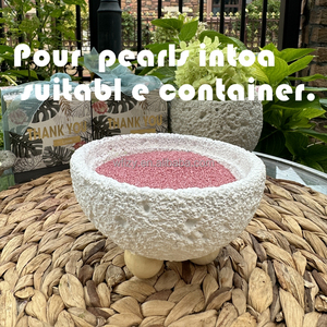Pearled <strong>Candle</strong> Set Pearl Wax <strong>Refillable</strong> Beaded Wax Sand 100 Pieces Pre-Waxed <strong>Candle</strong> Wicks - Product Image 2