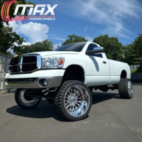 Jantes forgées monobloc 22x12 24x14 26x14 8x170 8x180 8x6.5 8x165.1 à déport profond personnalisées pour Ford F250 F350 et GMC Sierra 2500HD