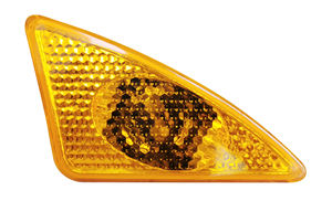 RH sağ yan köşe lambası, Amber, Kenworth T660 için uygun, OEM P54-1085 yerine, işaretleyici LED ışık montaj KAMYON PARÇALARI - Product Image 2