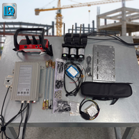 Control Remoto de Grúa de 3 Palancas, Impermeable, con Código Fijo, Caja de Metal y Plástico, para Grúa de Camión, con 1 Año de Garantía