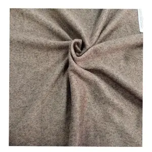 스웨터 멜란지 폴리 에스테르 양털에 대 한 제조 업체 일반 패션 hacci 100% 폴리 에스테르 니트 직물