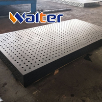Table de fixation de haute précision, banc de soudage robuste avec surface nitrurée pour atelier industriel