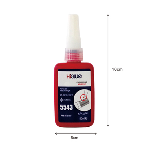 HiGlue 5543 mastic de filetage de tuyau avec liquide PTFE 50 ML <span class=keywords><strong>250ML</strong></span> mastic de raccord à usage général - Product Image 3
