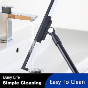 OKKiHOME - Limpiador de Pisos con Cabezal Giratorio de 180°, Limpiador de Pisos con Mango <span class=keywords><strong>Largo</strong></span>, Escoba Limpiadora para Ventanas - Product Image 5