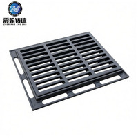 Grille de drainage en fonte ductile robuste avec cadre pour projets municipaux – Fabrication OEM