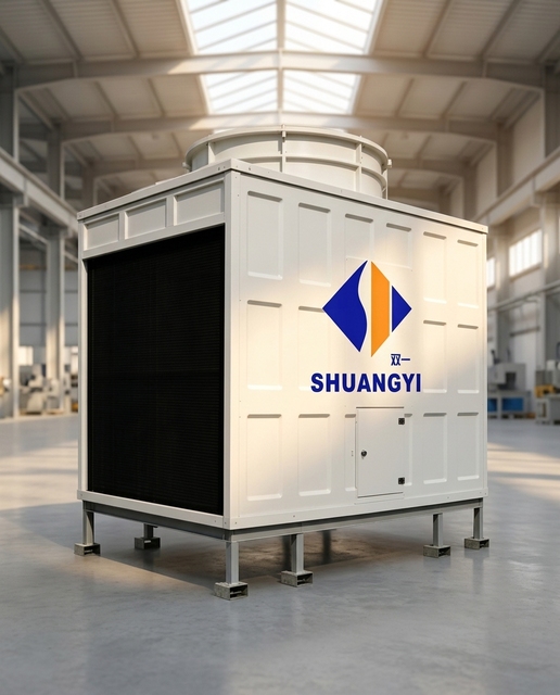 200 - 6000 Cubic Meters Evaporative Closed Cooling Tower Energy Saving Highly Efficient One Year Warranty North America.