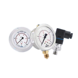 Baromètre numérique double EN831-1, jauge en laiton 213.53.063, taille d'application 100 mm pour la barométrie dorsale - Product Image 1