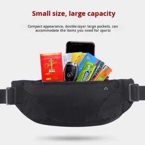 Promotion : Nouvelle sacoche de taille personnalisée pour sports de plein air, course à pied, fitness, étanche, ajustée, en polyester, portable, pour téléphone portable - Product Image 2