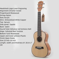 Ukulele Hawaïen Portable 1kg, Modèles FU-20, 21, 23, 26 Pouces, Vente en Gros Usine OEM/ODM