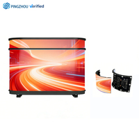 Écran LED portable pour scène DJ, comptoir mobile couleur, écran LED P1.8/P2.5, plateforme de réception, affichage mural LED pour scène DJ