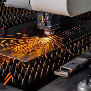 Service de découpe laser et pliage de tôles en aluminium/acier inoxydable sur mesure, certifié ISO9001, promotionnel et personnalisable - Product Image 1