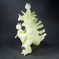 Figuras de acción de vinilo grandes personalizadas, juguetes de vinilo con modelo de dibujos animados en 3D, figuras de acción de PVC suave y articuladas.