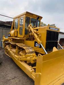 Caterpillar D7G de marque japonaise, bulldozer sur chenilles d'occasion, grand godet de 21 tonnes, bon marché et bon état - Product Image 2