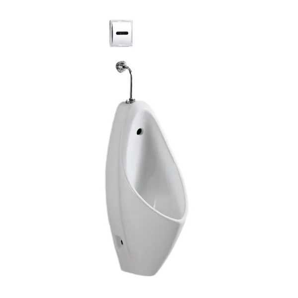 KD-40U 유럽 디자인 위생 도자기 럭셔리 호텔 남성 화장실 세라믹 소변기 센서 가격 벽 걸이 소변 그릇