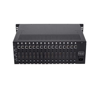 Codificador IP HD para Transmisión en Vivo de 16 Canales H264 H265 HEVC con 4 Salidas TS, Montaje en Rack, Chasis Metálico 3U - Product Image 1