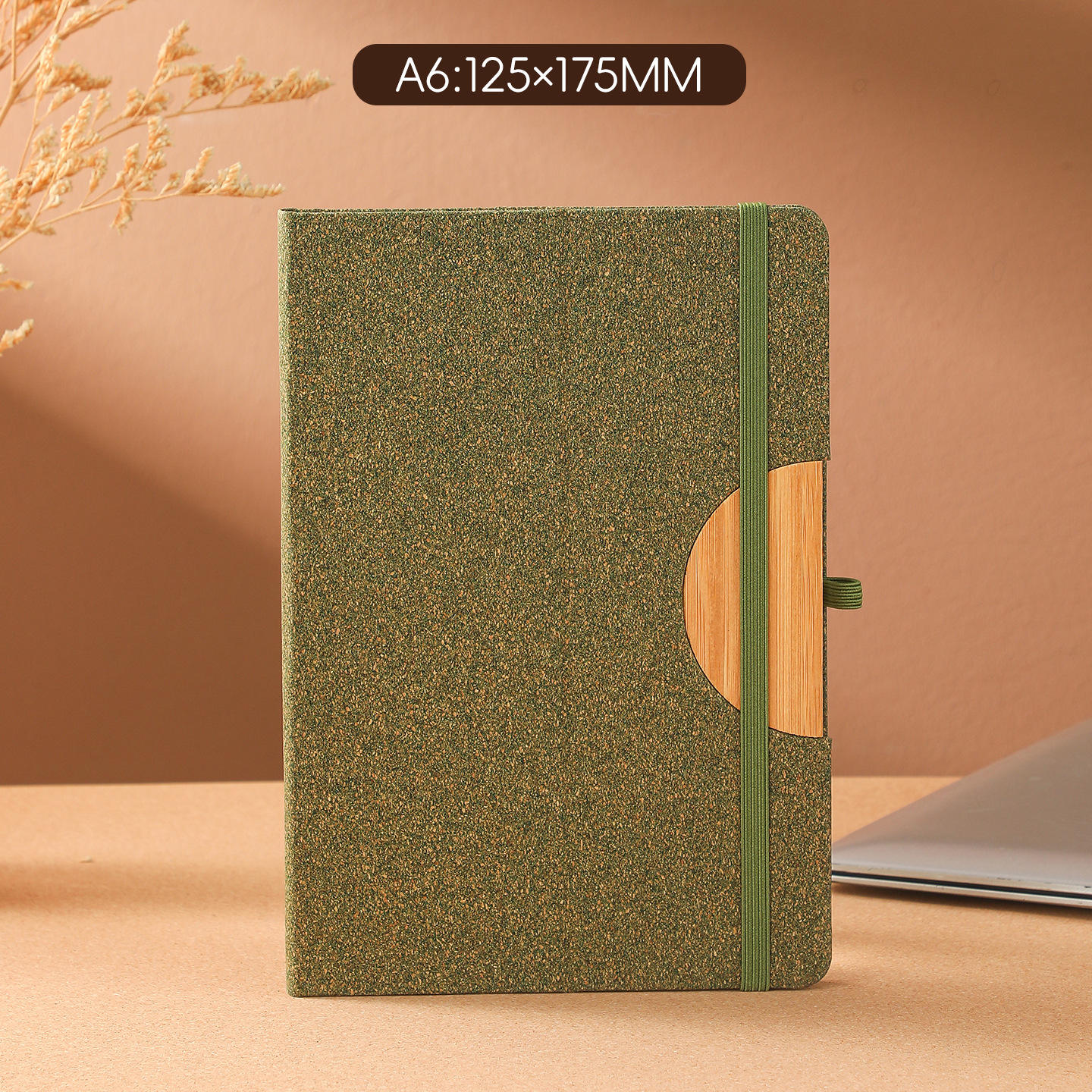 A6 Green Tea Ground Notebook