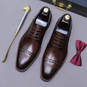 Chaussures Oxford en cuir brogue faites à la main pour hommes, confortables, durables et formelles pour les affaires - Product Image 2