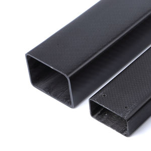CNC High Quality 3k <b>Carbon</b> Fiber Square Tube for Industry, Hull Structure and Sports Equipment - Product Image 1