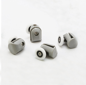Accessoires de cabine de douche Rouleau de porte de douche à petit rouleau simple Roue de quincaillerie de porte de douche coulissante - Product Image 6