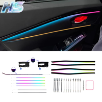 Kit d'éclairage d'ambiance pour Honda Accord 2023, 64 couleurs, contrôle par application, tweeter rotatif, compatible avec Honda Accord 11ème génération 2023-2025