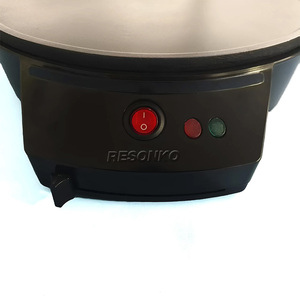 Crêpière électrique portable de <span class=keywords><strong>30</strong></span> <span class=keywords><strong>cm</strong></span> de diamètre 1000W avec contrôle automatique de la température et antiadhésif pour usage domestique - Product Image 3