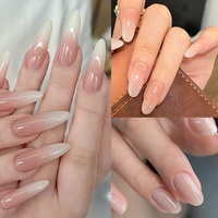 BORN PRETTY Gel Peinture Ombré Nude Naturel Classique Sans Résidu Crème pour Peinture d'Ongles, Estampage et Nail Art Français