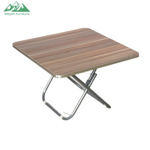 Wayon Heavy Duty <strong>Foldable</strong> Square <strong>Table</strong> Portable Dining <strong>Desk</strong> with Safety Round Corner for Home Business - Product Image 6
