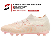 Chaussures de football personnalisées, chaussures de football fabriquées en Chine, prix de gros, crampons de football FG