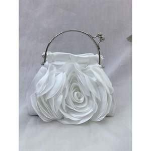 Кристаллическая сумочка-клатч в форме розы для вечеринок и выпускных, блестящая, с эффектом мерцания - Product Image 5