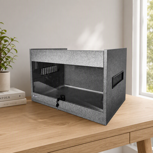 Indoor Reptile <strong>Vivarium</strong> Key-Lock Sliding Front Door Side Mesh Vent Reptile Enclosure <strong>Stand</strong> <strong>for</strong> Bearded Dragon Spider Tarantula - Product Image 3