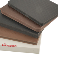 Tablero de PVC Forex con Textura de Madera Impermeable para Decoración de Paredes Interiores y Muebles